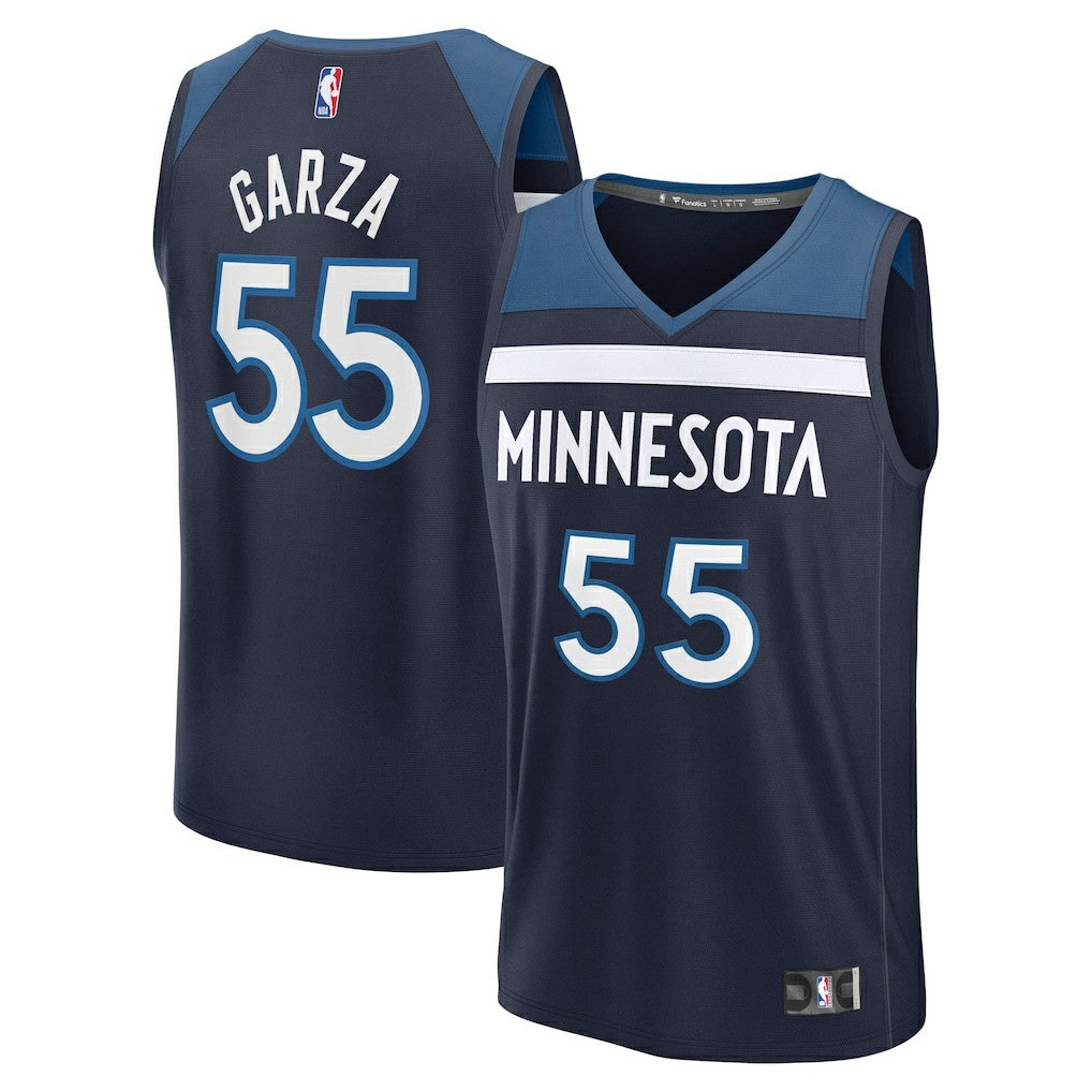 Fanatics Luka Garza Minnesota Timberwolves Fast Break Replica Player Jersey
