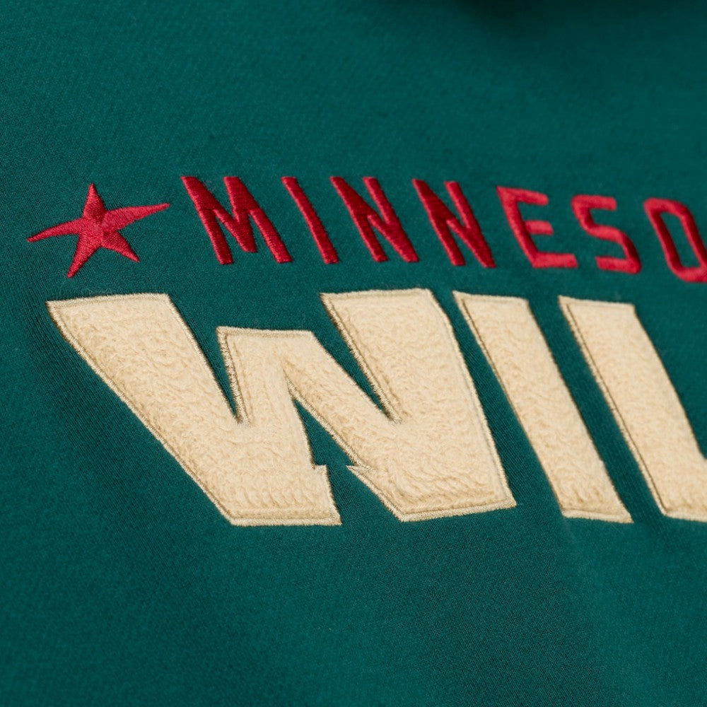 NHL Minnesota Wild Mitchell & Ness Team Legacy Hoodie