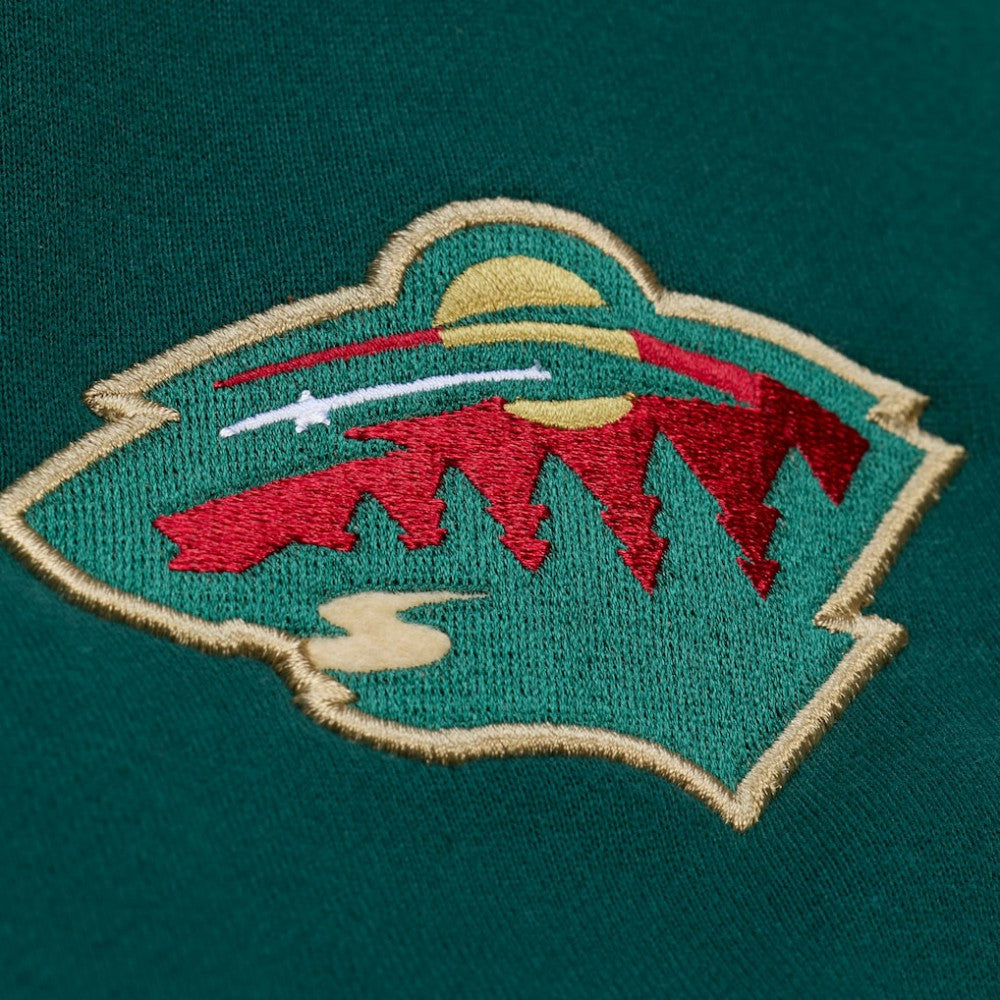 NHL Minnesota Wild Mitchell & Ness Team Legacy Hoodie