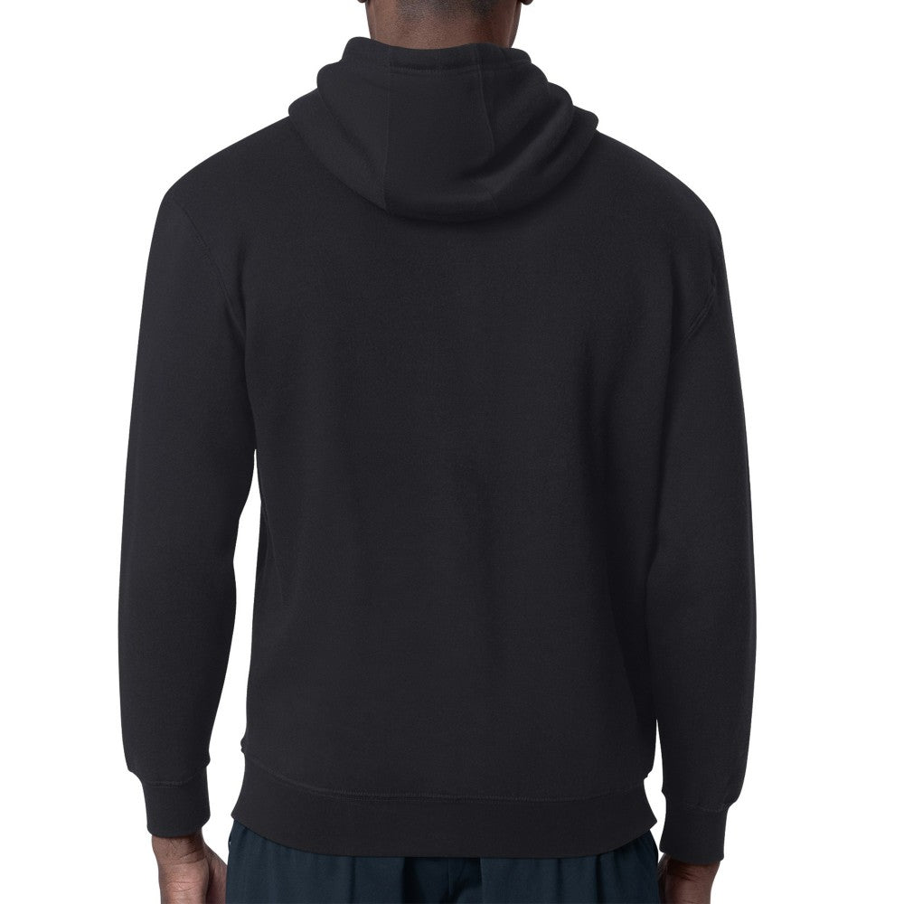 Black Miami Marlins Starter Team Mesh Print Graphic Pullover Hoodie