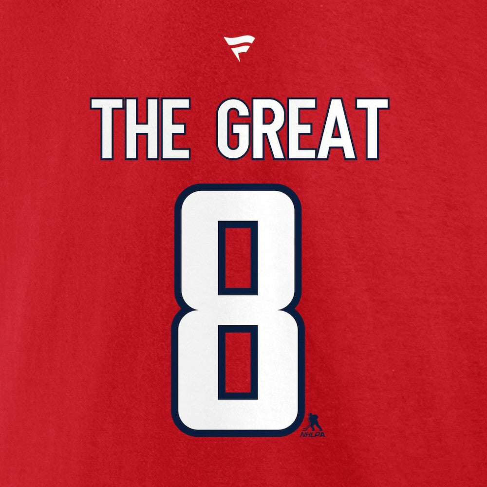 NHL Alexander Ovechkin Washington Capitals NHL All-Time Leading Goal Scorer Name & Number T-Shirt