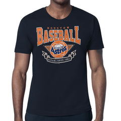 Navy Houston Astros Starter ‘80s Inspired T-Shirt