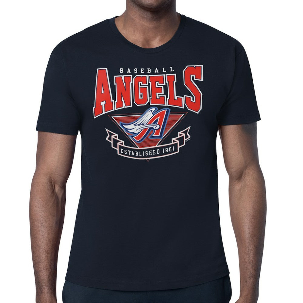 Navy Los Angeles Angels Starter ‘80s Inspired T-Shirt