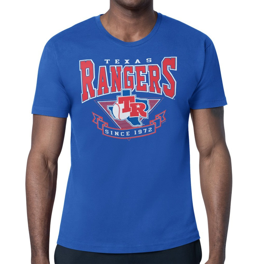 Royal Texas Rangers Starter ‘80s Inspired T-Shirt