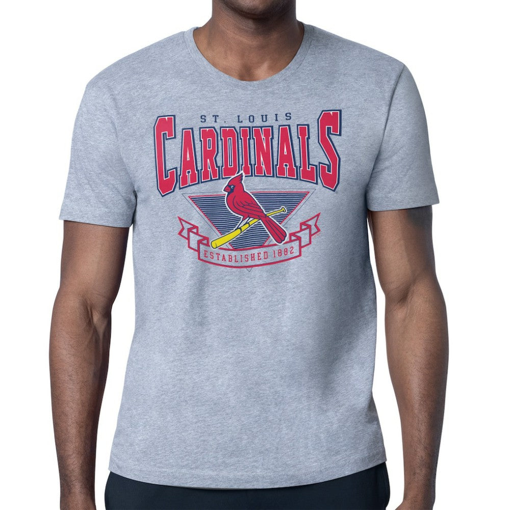 Gray St. Louis Cardinals Starter ‘80s Inspired T-Shirt