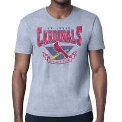 Gray St. Louis Cardinals Starter ‘80s Inspired T-Shirt