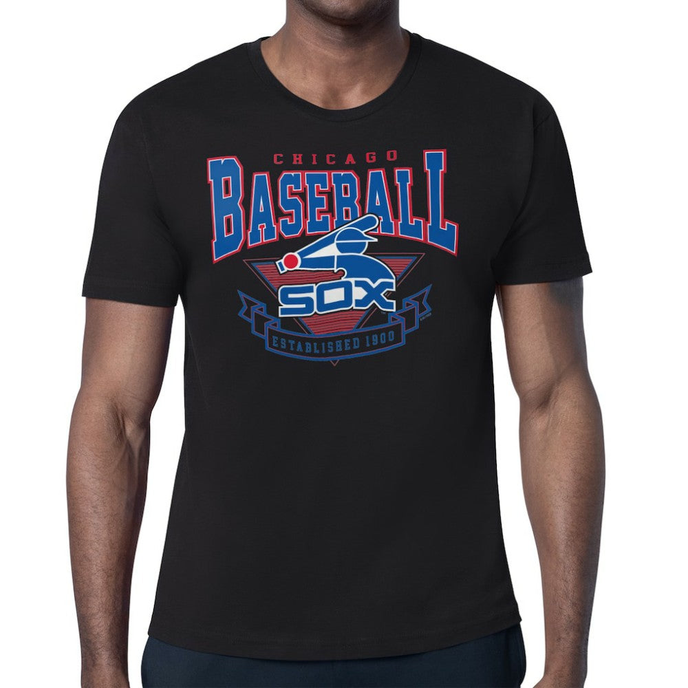 Black Chicago White Sox Starter ‘80s Inspired T-Shirt