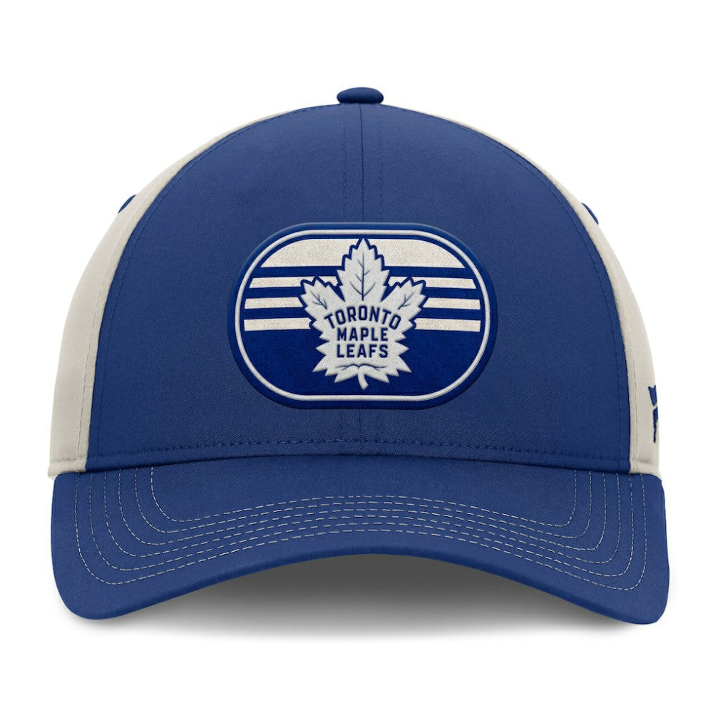 NHL Toronto Maple Leafs Fanatics 2025 Stanley Cup Playoffs Locker Room Trucker Adjustable Hat