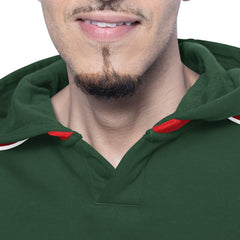 NHL Minnesota Wild G-III Sports by Carl Banks Adaptive Wear Lord Stanley Hooded Long Sleeve Sweatshirt