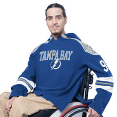 NHL Tampa Bay Lightning G-III Sports by Carl Banks Adaptive Wear Lord Stanley Hooded Long Sleeve Sweatshirt