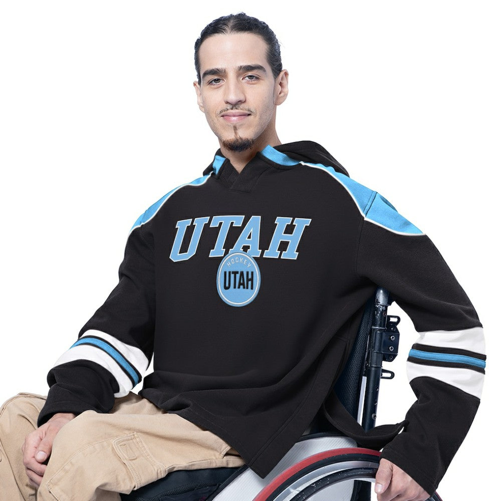 NHL Utah Mammoth G-III Sports by Carl Banks Adaptive Wear Lord Stanley Hooded Long Sleeve Sweatshirt