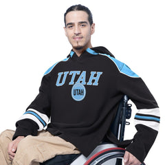 NHL Utah Mammoth G-III Sports by Carl Banks Adaptive Wear Lord Stanley Hooded Long Sleeve Sweatshirt