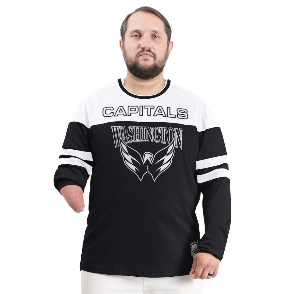 NHL Washington Capitals G-III Sports by Carl Banks Adaptive Wear Outlast Durene Long-Sleeve T-Shirt