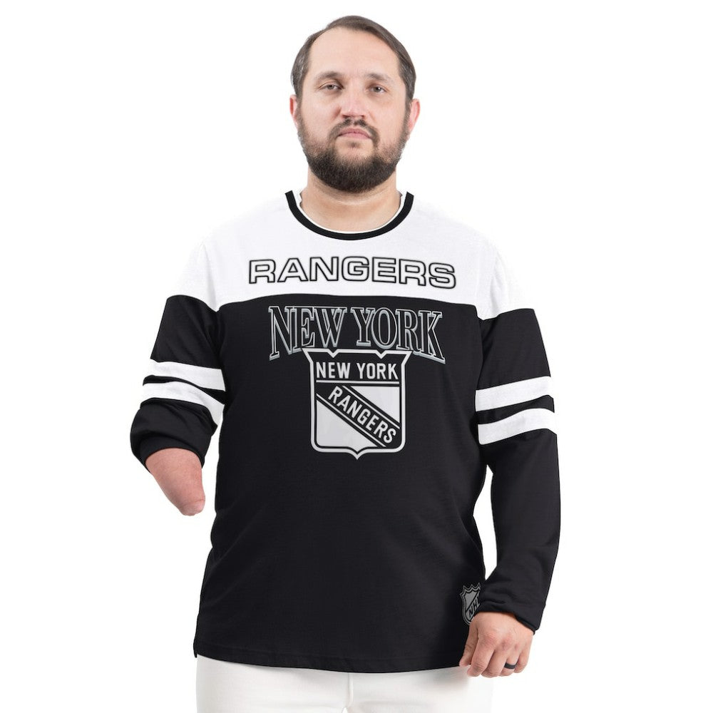 NHL New York Rangers G-III Sports by Carl Banks Adaptive Wear Outlast Durene Long-Sleeve T-Shirt