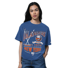 NHL New York Islanders Starter Women's Oversized Hall of Fame T-Shirt