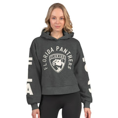 NHL Florida Panthers Starter Women's Star Player Cropped Fleece Hoodie