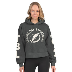 NHL Tampa Bay Lightning Starter Women's Star Player Cropped Fleece Hoodie