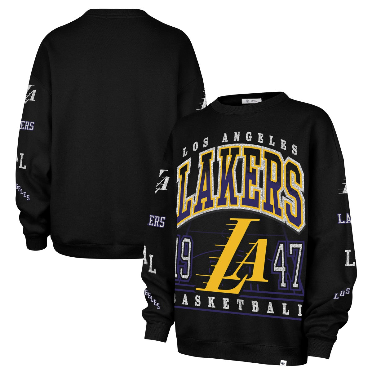 47 brand Los Angeles Lakers '47 Women's 2025/26 City Edition Go Big Oversized Sweatshirt