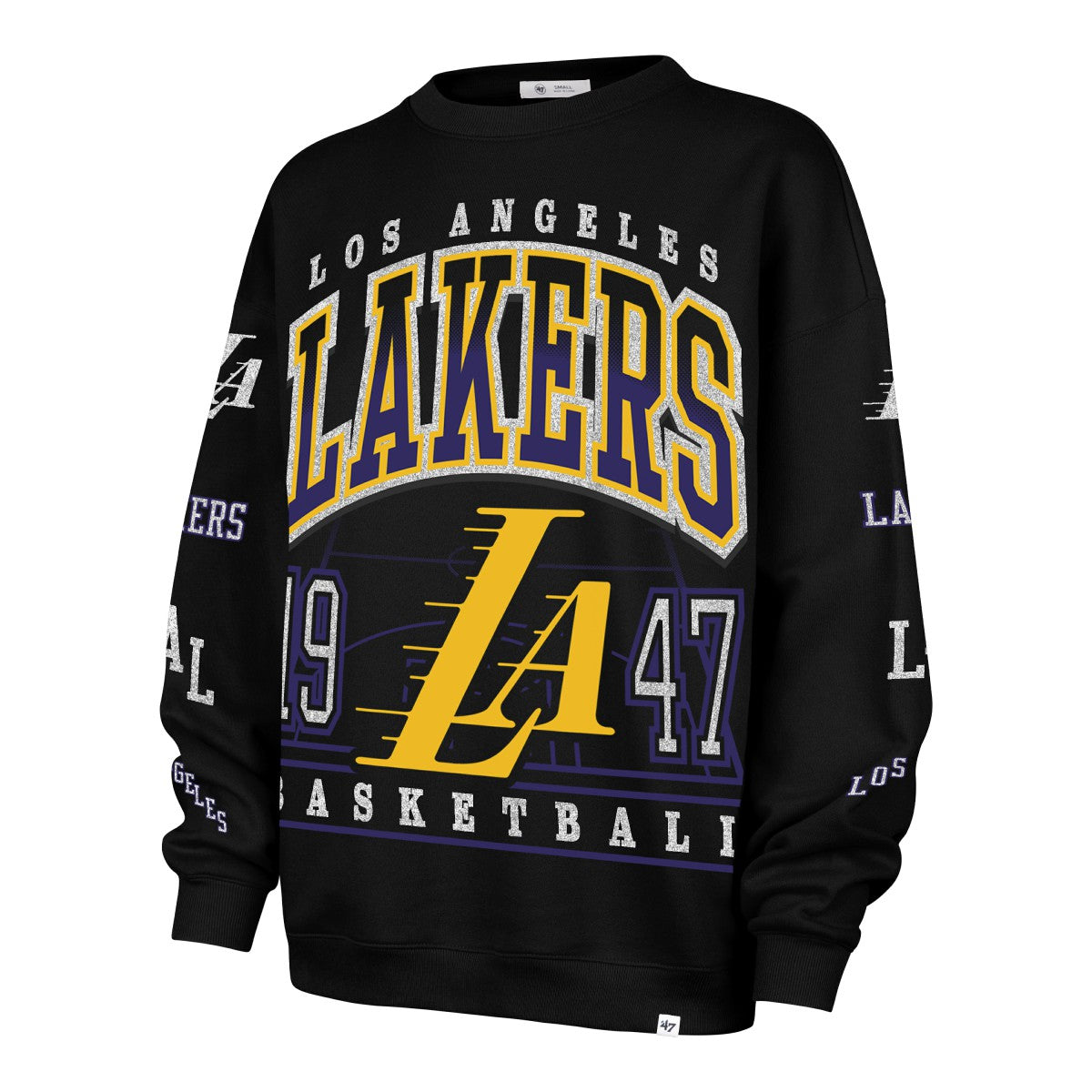 47 brand Los Angeles Lakers '47 Women's 2025/26 City Edition Go Big Oversized Sweatshirt