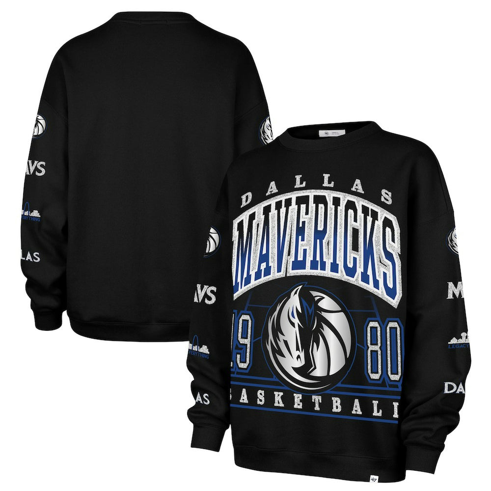 47 brand Dallas Mavericks '47 Women's 2025/26 City Edition Go Big Oversized Sweatshirt sale