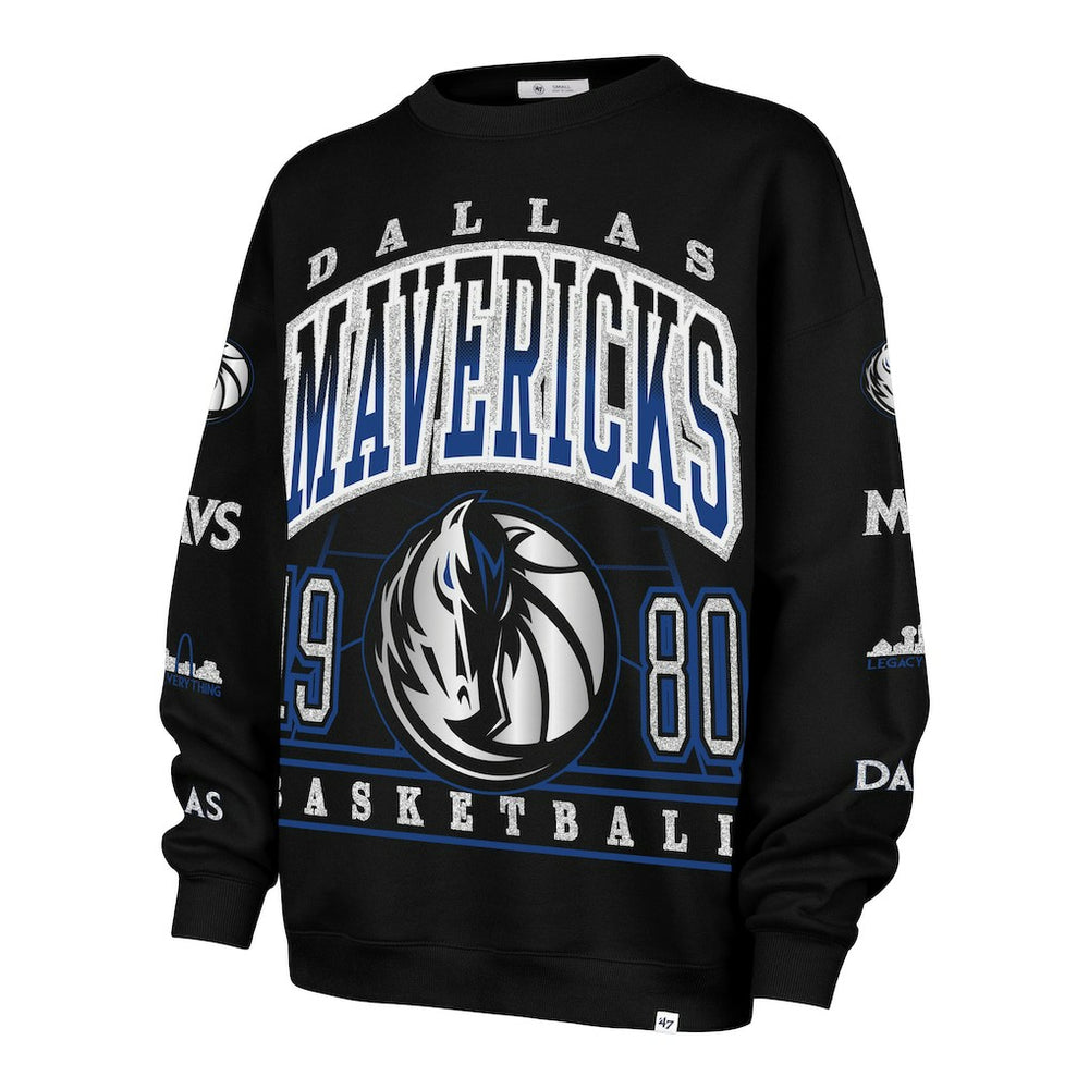 47 brand Dallas Mavericks '47 Women's 2025/26 City Edition Go Big Oversized Sweatshirt sale