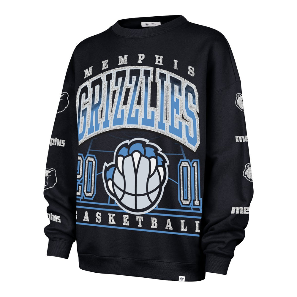 47 brand Memphis Grizzlies '47 Women's 2025/26 City Edition Go Big Oversized Sweatshirt