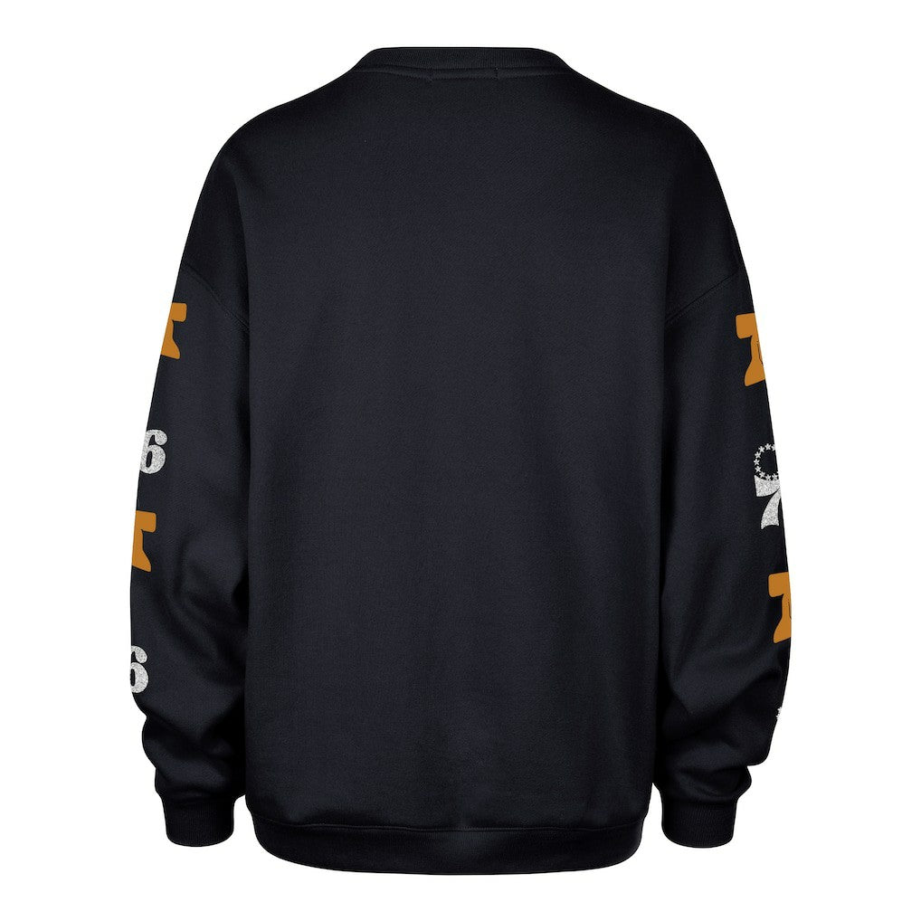47 brand Philadelphia 76ers '47 Women's 2025/26 City Edition Go Big Oversized Sweatshirt