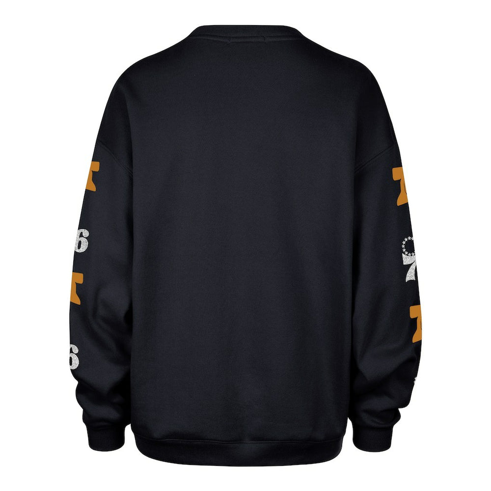 47 brand Philadelphia 76ers '47 Women's 2025/26 City Edition Go Big Oversized Sweatshirt