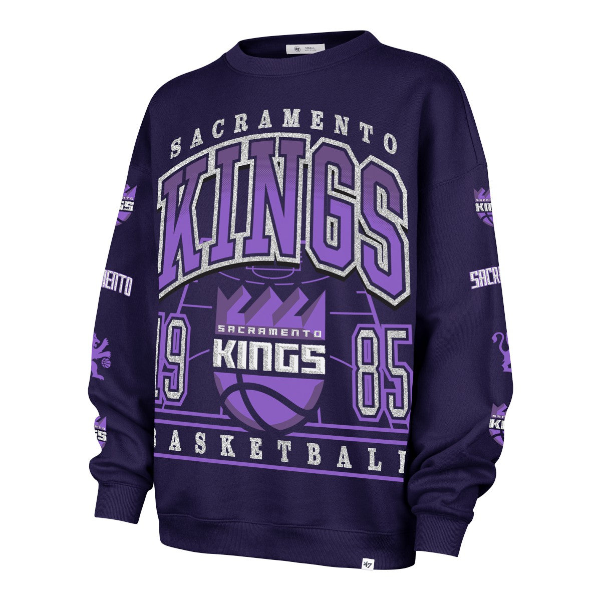 47 brand Sacramento Kings '47 Women's 2025/26 City Edition Go Big Oversized Sweatshirt