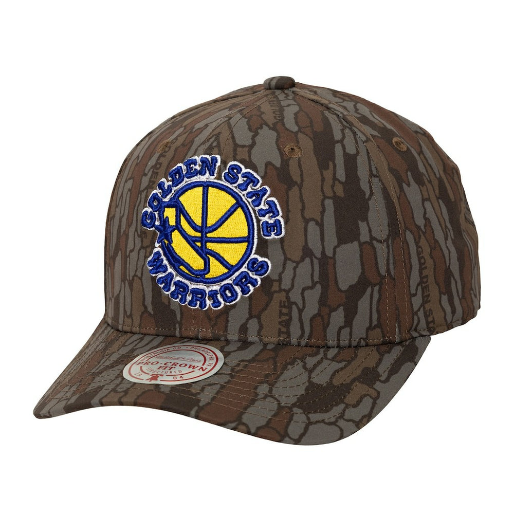 Mitchell & Ness Golden State Warriors Hidden Pro-Crown Adjustable Hat sale