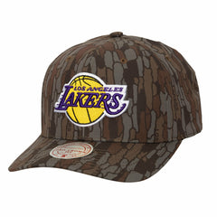 Mitchell & Ness Los Angeles Lakers Hidden Pro-Crown Adjustable Hat