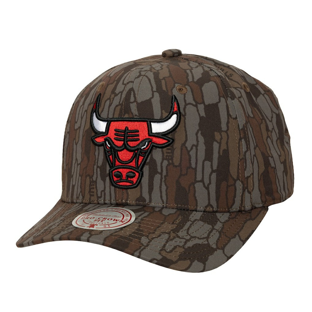 Mitchell & Ness Chicago Bulls Hidden Pro-Crown Adjustable Hat