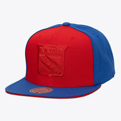NHL New York Rangers Mitchell & Ness Color Pop Snapback Hat