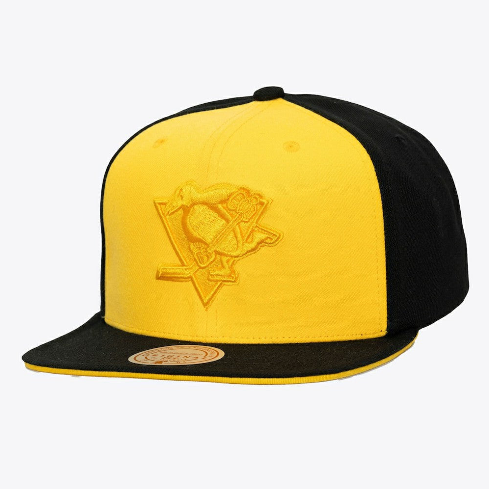NHL Pittsburgh Penguins Mitchell & Ness Color Pop Snapback Hat
