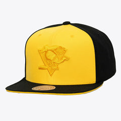 NHL Pittsburgh Penguins Mitchell & Ness Color Pop Snapback Hat