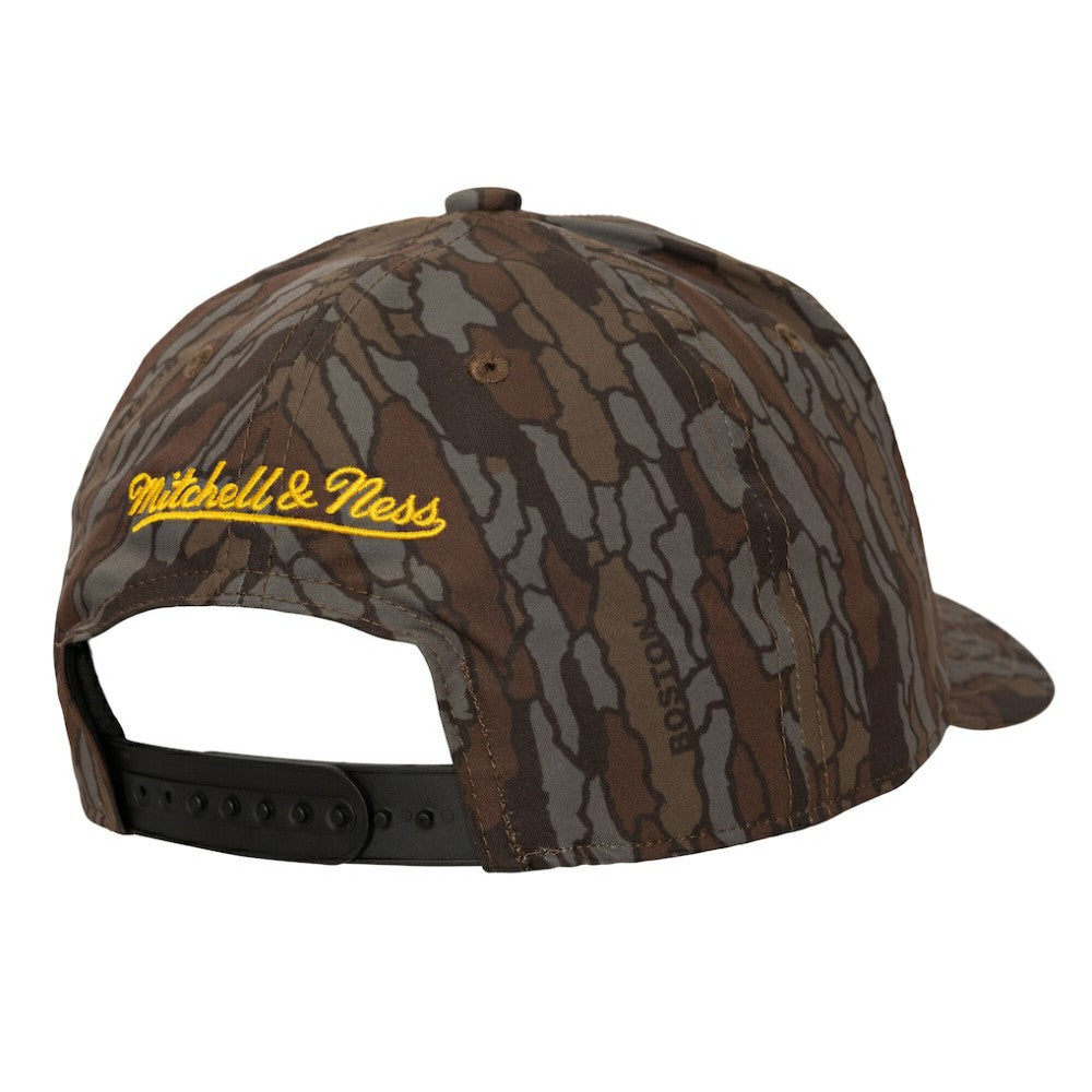 NHL Boston Bruins Mitchell & Ness Hidden Camo Pro Crown Adjustable Hat