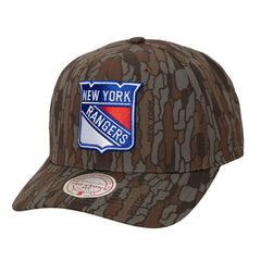 NHL New York Rangers Mitchell & Ness Hidden Camo Pro Crown Adjustable Hat