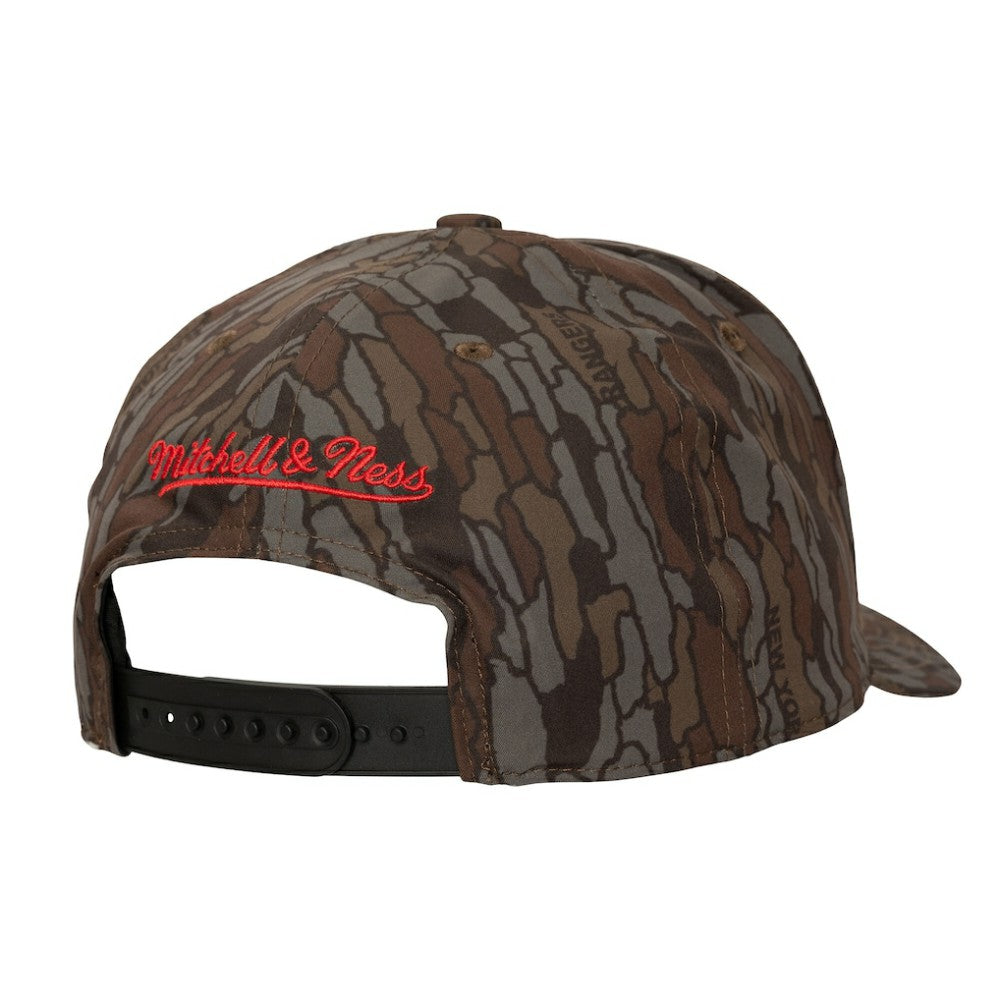 NHL New York Rangers Mitchell & Ness Hidden Camo Pro Crown Adjustable Hat