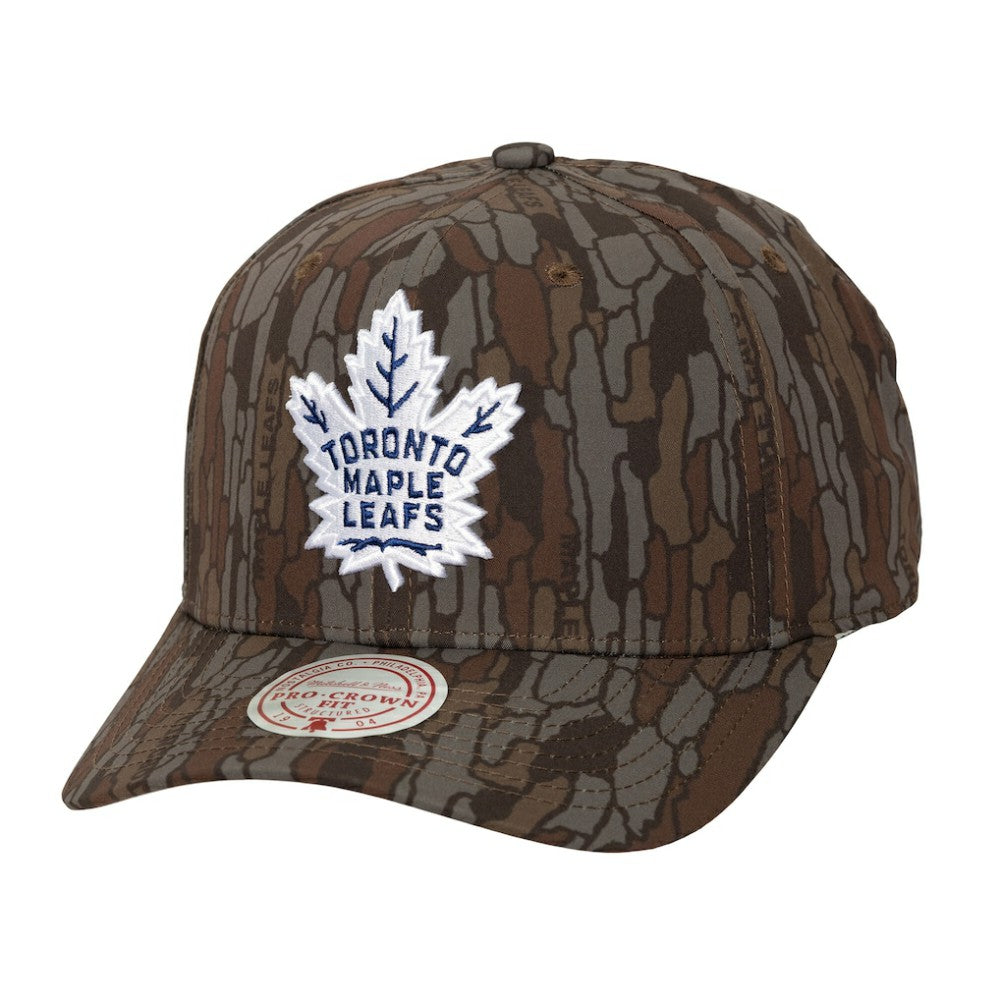 NHL Toronto Maple Leafs Mitchell & Ness Hidden Camo Pro Crown Adjustable Hat