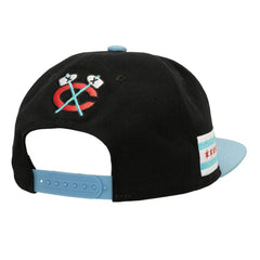 NHL Chicago Blackhawks Mitchell & Ness Core Team Special Snapback Hat