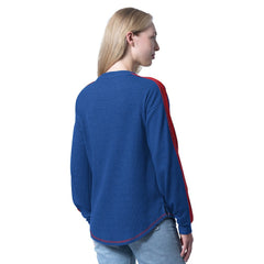 Philadelphia 76ers G-III 4Her by Carl Banks Women's Advantage Tri-Blend Long Sleeve T-Shirt
