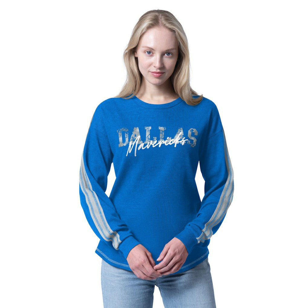 Dallas Mavericks G-III 4Her by Carl Banks Women's Advantage Tri-Blend Long Sleeve T-Shirt sale