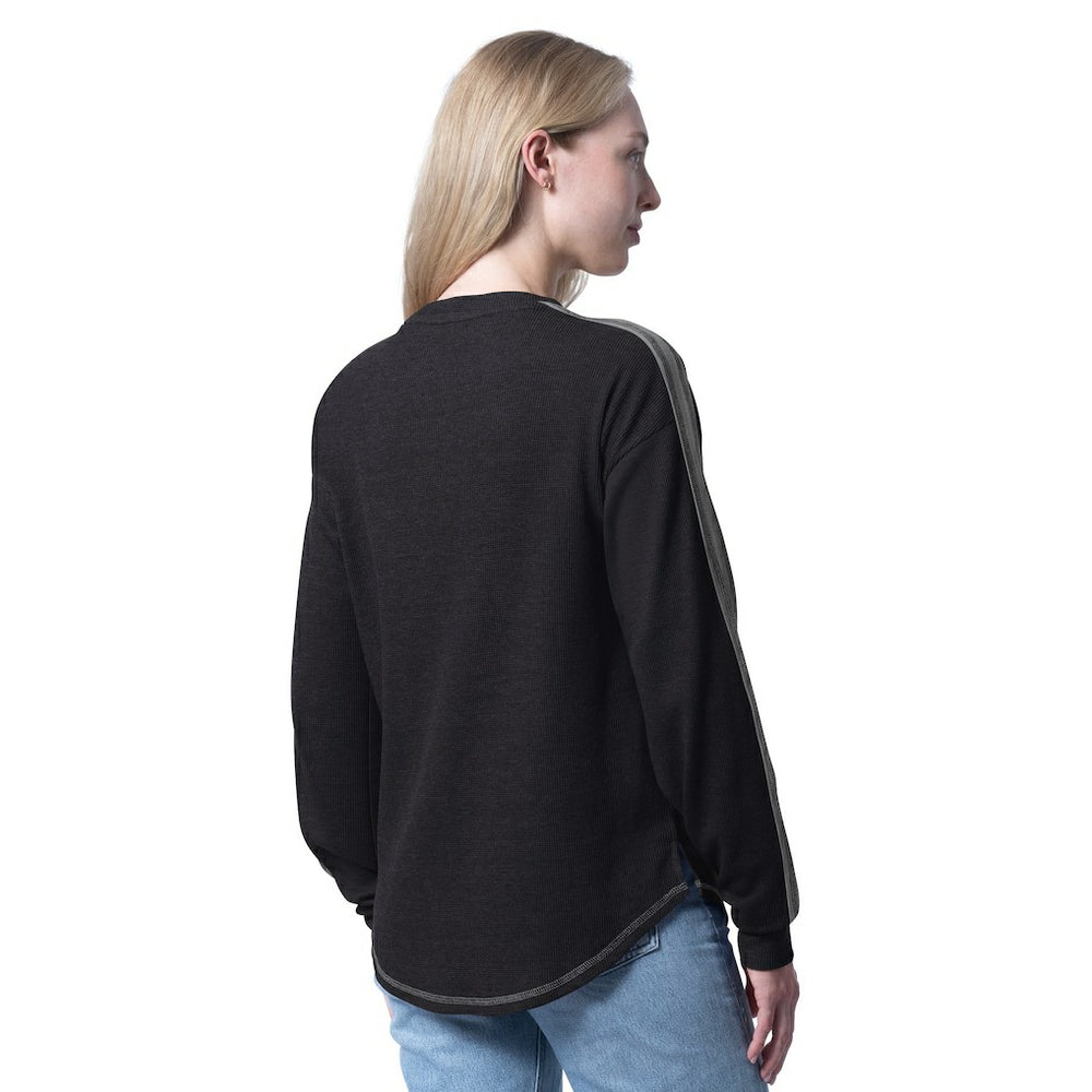 Brooklyn Nets G-III 4Her by Carl Banks Women's Advantage Tri-Blend Long Sleeve T-Shirt