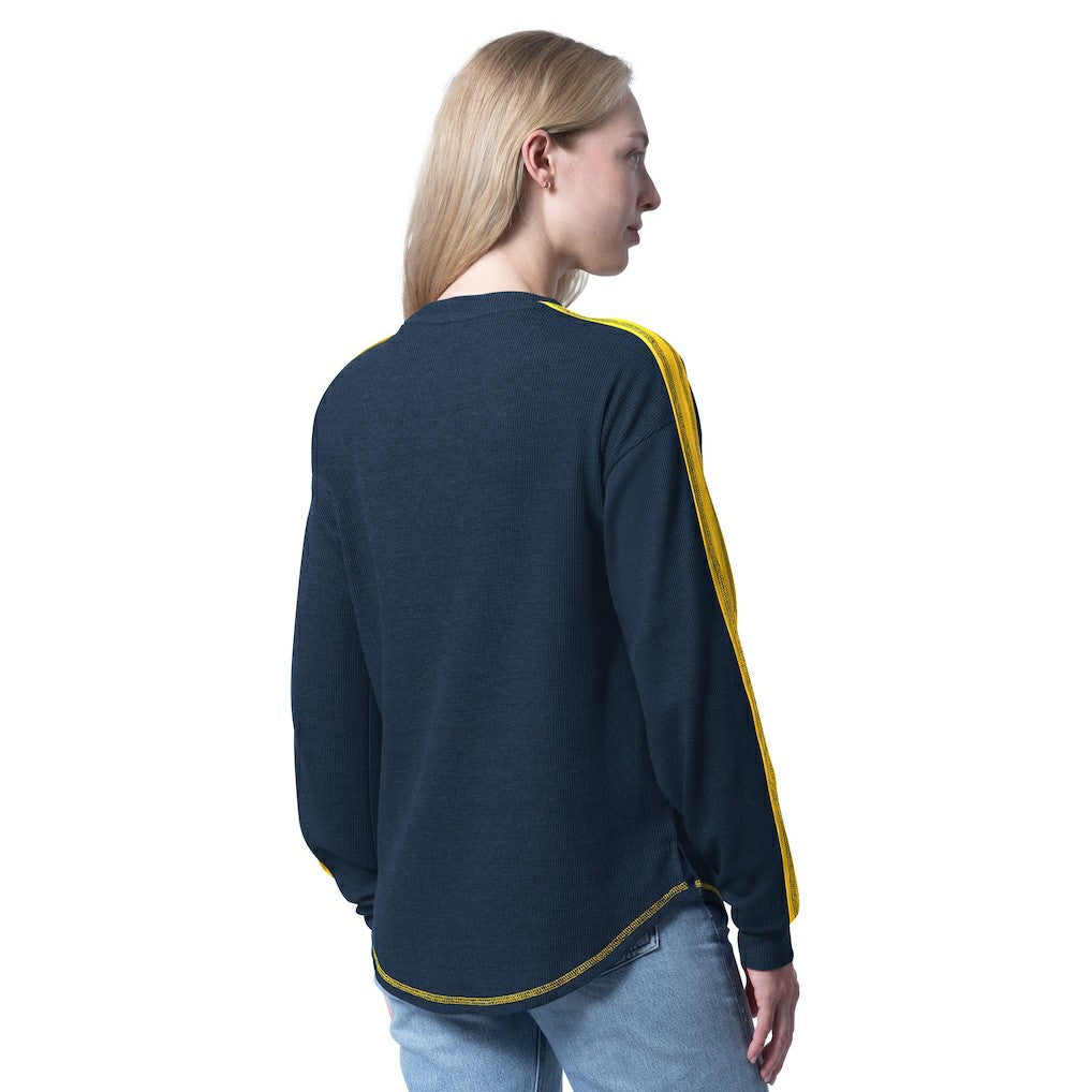 Denver Nuggets G-III 4Her by Carl Banks Women's Advantage Tri-Blend Long Sleeve T-Shirt sale