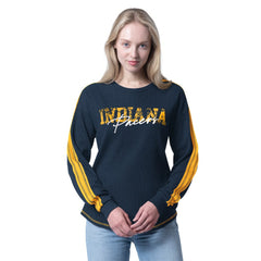 Indiana Pacers G-III 4Her by Carl Banks Women's Advantage Tri-Blend Long Sleeve T-Shirt