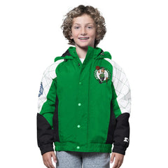 Boston Celtics Starter Youth All Time Pro Jr. Full-Zip Hoodie Jacket