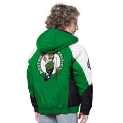 Boston Celtics Starter Youth All Time Pro Jr. Full-Zip Hoodie Jacket