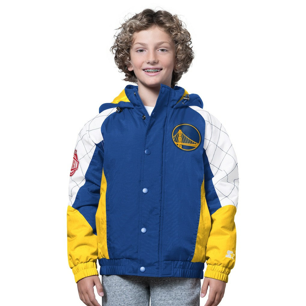 Golden State Warriors Starter Youth All Time Pro Jr. Full-Zip Hoodie Jacket sale