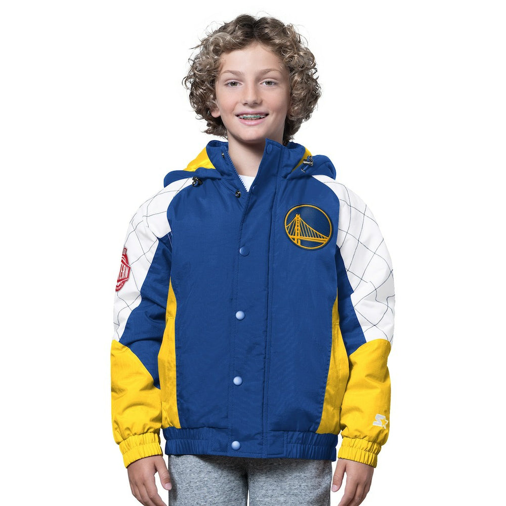 Golden State Warriors Starter Youth All Time Pro Jr. Full-Zip Hoodie Jacket sale