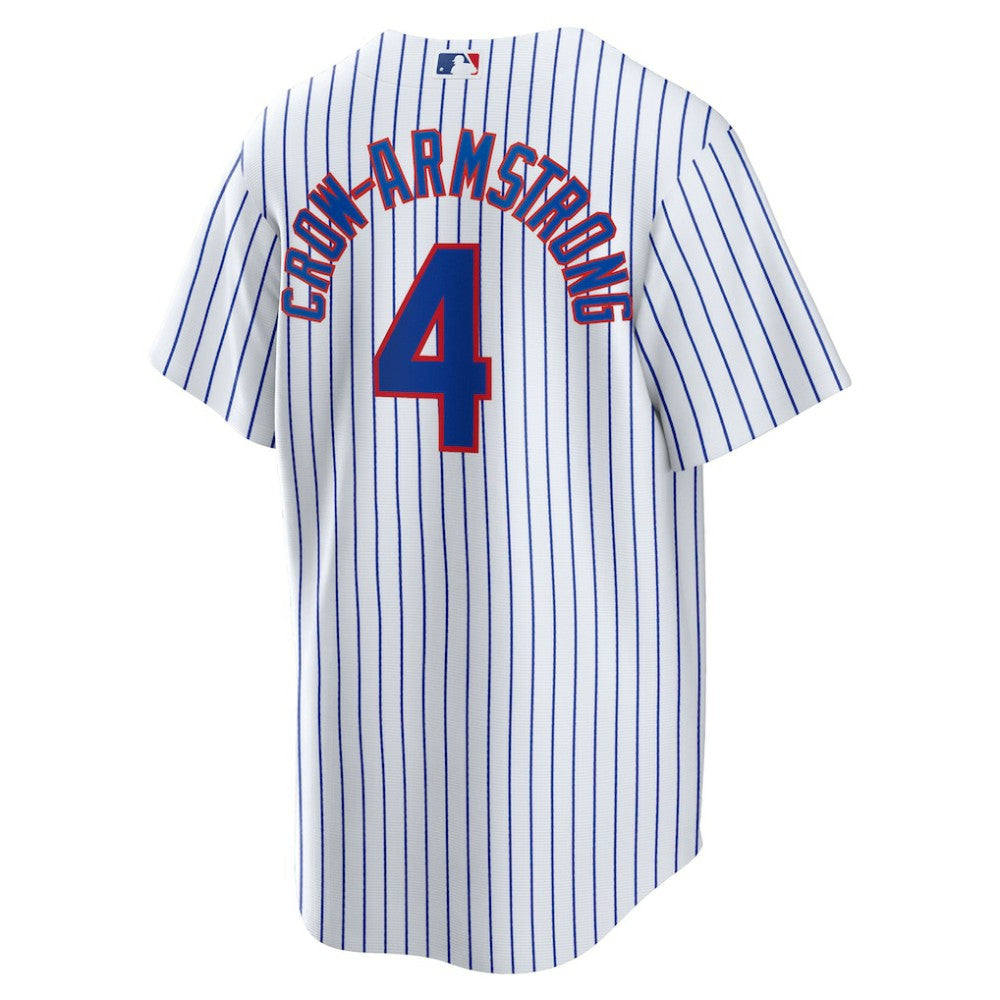 White Pete Crow-Armstrong Chicago Cubs Nike Home Replica Jersey